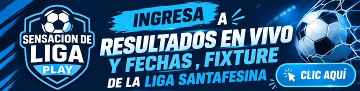 Resultados en vivo y fixture de la Liga Santafesina